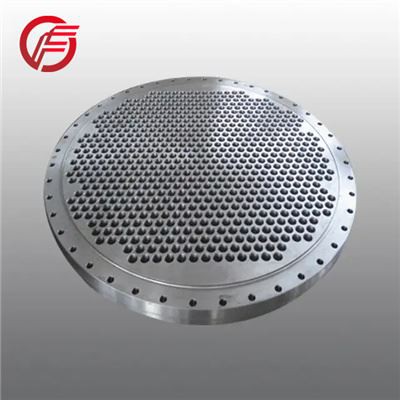 titanium tube sheet for exchanger