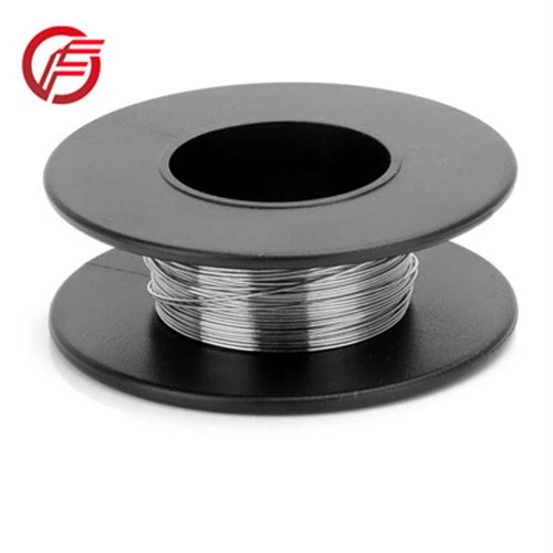 titanium wire on spool